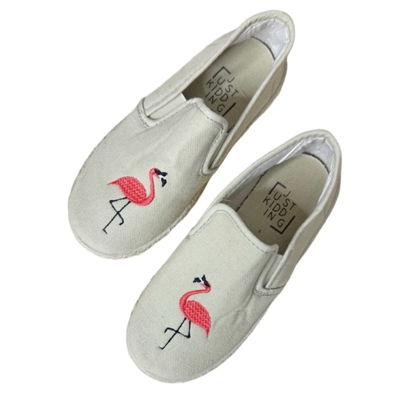 Just Kidding Other - Just Kidding Loafer Slides with Flamingo, Size 30. Great Condition. Casual